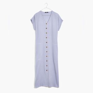 Madewell Lightspun Easy Midi Dress size small